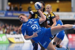 Die jüngste im Team ist nun auf der Kreisposition gefragt - Isa-Sophia Rösike (19) - Foto: Sebastian Brauner