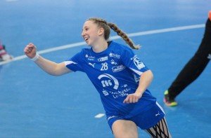 Jugendnationalspielerin Luisa Sturm (17) spielt mit dem BL-Team gegen Koblenz - Foto: Sebastian Brauner