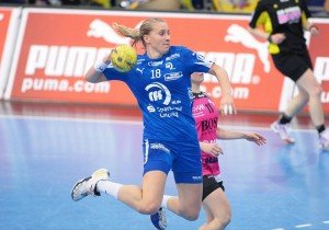HC Leipzig: Saskia Lang zeigte eine überzeugende Leistung - Foto: Sebastian Brauner