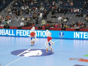 Handball-WM 2013 Serbien - Halbfinale am 20.12.2013 - Foto: SPORT4Final