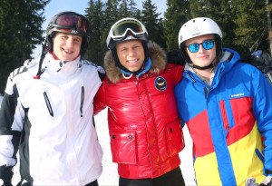 Martin Hinteregger, Marco Meilinger and Georg Teigl (Red Bull Salzburg) - Foto: GEPA pictures/ Felix Roittner