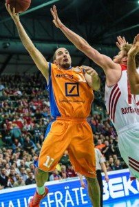 Geburtstagskind Hrovje Kovacevic machte gegen den FC Bayern München ein überragendes Spiel - Foto: Mitteldeutscher BC