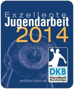 SC DHfK Leipzig erhält Jugendzertifikat 2014 von der DKB-Handball-Bundesliga. Quelle: DKB Handball-Bundesliga