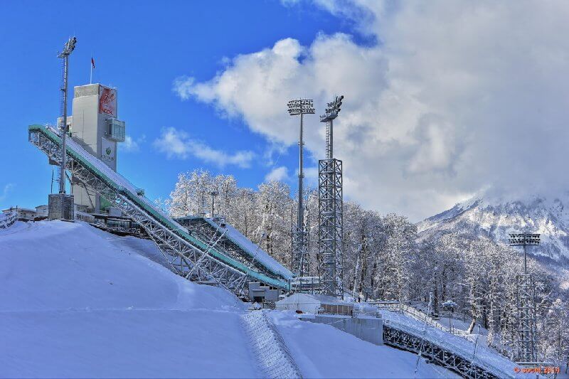 Sotchi 2014: RusSki Gorki Jumping Center - Foto: Sochi 2014 Olympic Winter Games