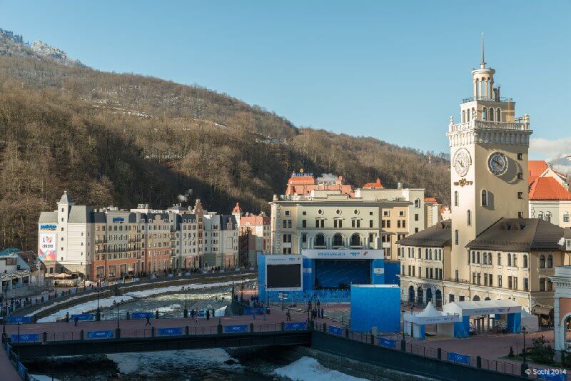 Sotchi 2014: Rosa Khutor Live Sites - Foto: Sochi 2014 Olympic Winter Games