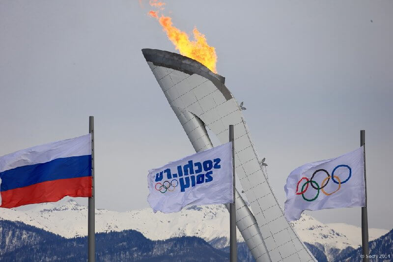Sotchi 2014 - Die Olympische Flamme - Foto: Sochi 2014 Olympic Winter Games