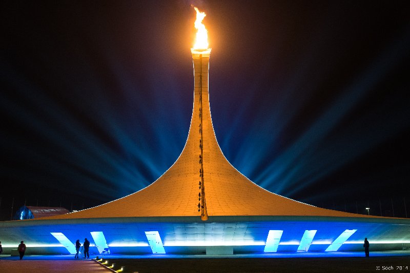 Sotchi 2014 - Die Olympische Flamme - Foto: Sochi 2014 Olympic Winter Games