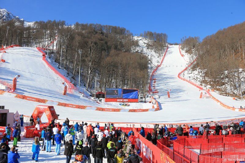 Sotchi 2014: Rosa Khutor Alpine Center - Foto: Sochi 2014 Olympic Winter Games