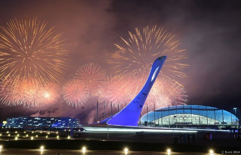 Sotchi 2014: Die Abschlussfeier am 23. Februar 2014 - Foto: Sochi 2014 Olympic Winter Games