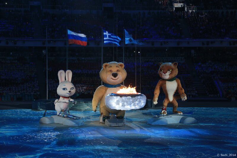 Sotchi 2014: Die Abschlussfeier am 23. Februar 2014 - Foto: Sochi 2014 Olympic Winter Games