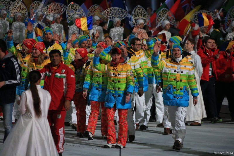 Sotchi 2014: Die Abschlussfeier am 23. Februar 2014 - Foto: Sochi 2014 Olympic Winter Games