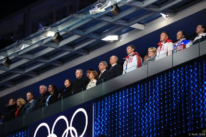 Sotchi 2014: Die Abschlussfeier am 23. Februar 2014 - Foto: Sochi 2014 Olympic Winter Games