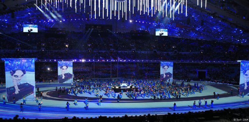 Sotchi 2014: Die Abschlussfeier am 23. Februar 2014 - Foto: Sochi 2014 Olympic Winter Games