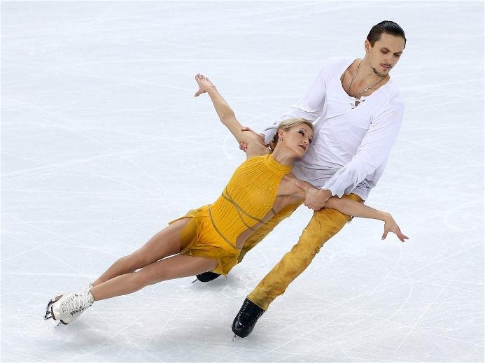 Sotchi 2014: Eiskunstlaufen - Kür der Paare mit den Olympiasiegern Tatjana Wolososhar und Maxim Trankow (Russland) - Foto: Sochi 2014 Olympic Winter Games