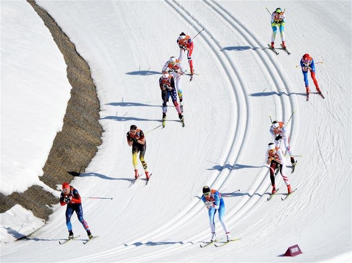 Sotchi 2014: Skilanglauf 4 x 5 km Staffel der Frauen - Foto: Sochi 2014 Olympic Winter Games