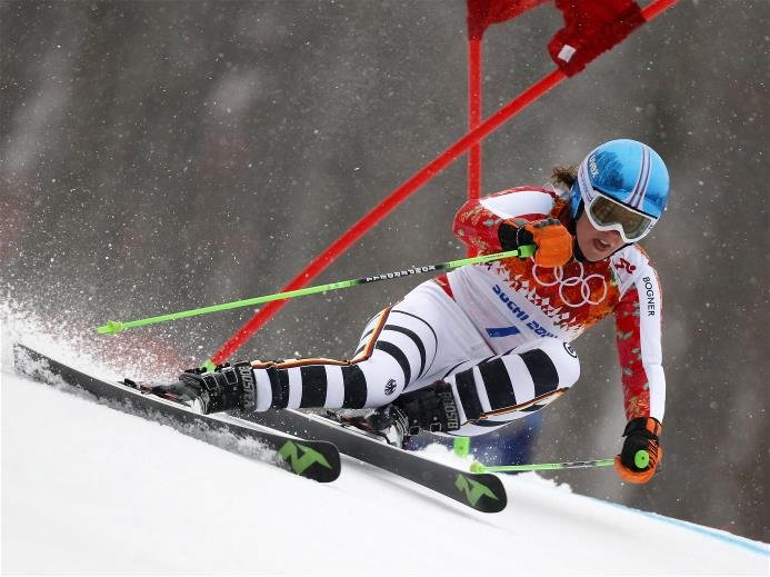 Sotchi 2014: Alpiner Riesenslalom Frauen - Bronzemedaillengewinnerin Viktoria Rebensburg - Foto: Sochi 2014 Olympic Winter Games