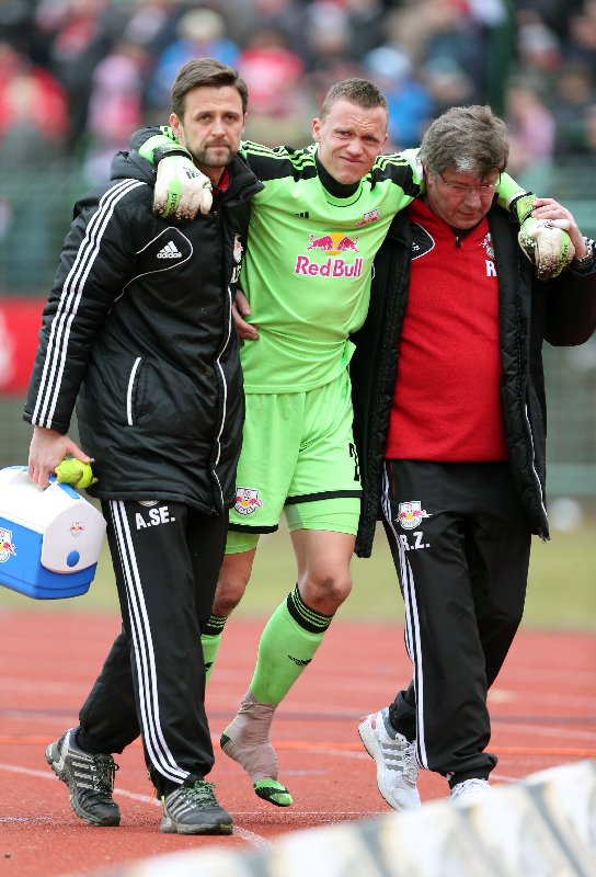 FC Rot-Weiss Erfurt vs. RB Leipzig - Erik Domaschke (RB Leipzig) - Foto: GEPA pictures/ Roger Petzsche