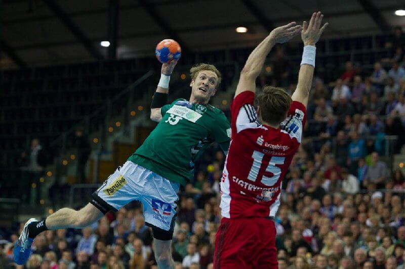 Matthias Gerlich, Aue - SC DHfK Leipzig - Foto: Elmar Keil