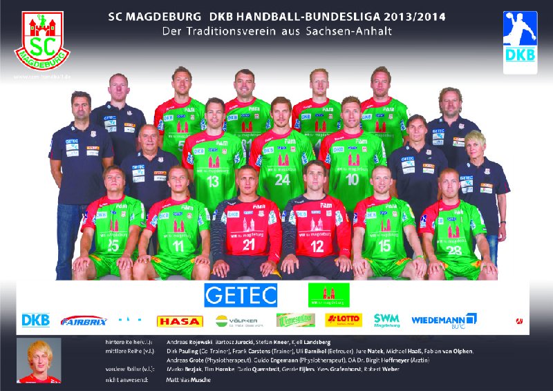 SC Magdeburg - Foto: DKB-Handball-Bundesliga (HBL)