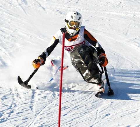 Sotchi 2014 Paralympics: Top-Favoritinnen Alpin-Rennläuferin Anna Schaffelhuber trainiert an der TU München - Foto: Ralf Kuckuck (DBS)