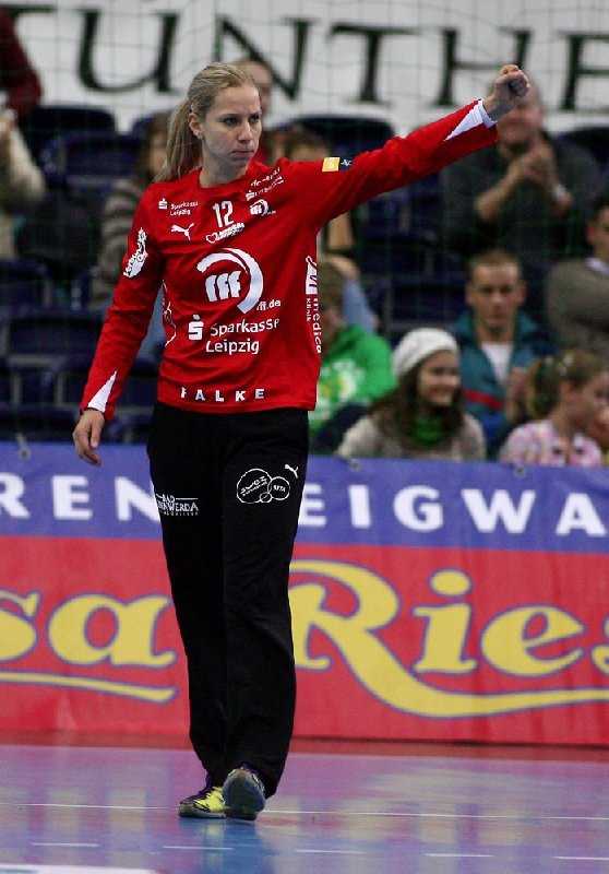 Begeht heute ihren 30. Geburtstag - Katja Schülke (HC Leipzig) - Foto: Sebastian Brauner, Sportsnine