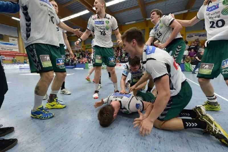 SC DHfK Leipzig: Auswärtssieg der DHfK-Handballer   beim TV Hüttenberg - Foto: Rainer Justen