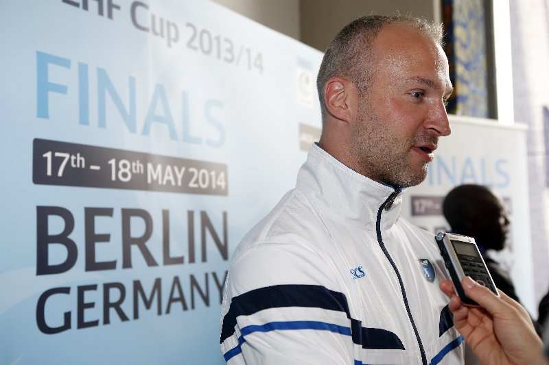 EHF-Cup Final Four: Medientreffen mit Thierry Omeyer - Foto: EHF Media