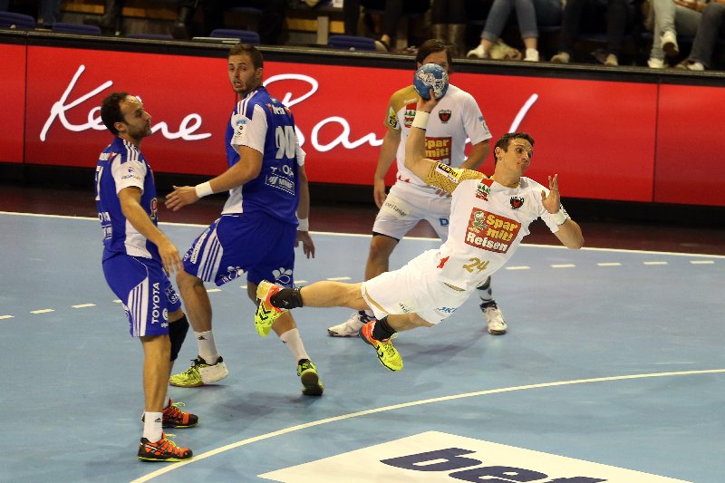 EHF-Cup Final Four: Halbfinale Füchse Berlin vs. Pick Szeged 22:24 am 17. Mai 2014 - Foto: EHF Media