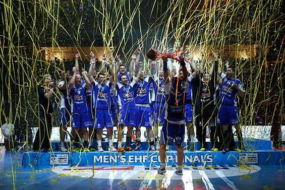 EHF-Cup Final Four: Finale - Montpellier Agglomeration HB (FRA) vs. Pick Szeged (HUN) 28:29 am 18. Mai 2014 - Foto: EHF Media