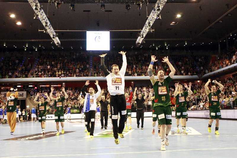 EHF-Cup Final Four: Spiel um Platz 3 - HCM Constanta (RUM) vs. Füchse Berlin (GER) 28:29 am 18. Mai 2014 - Foto: EHF Media