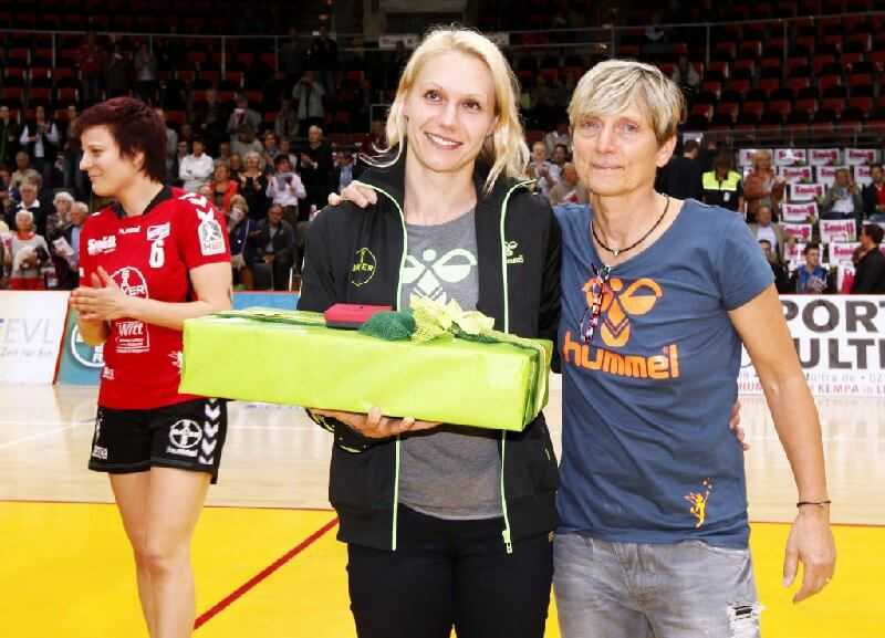 Bayer Leverkusen: Denisa Glankovicova und Renate Wolf - Foto: Ralf Kardes