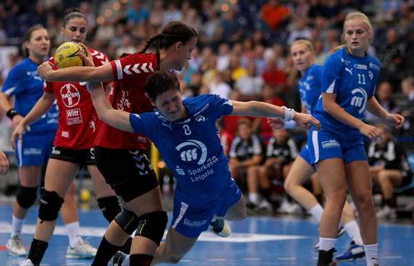 HC Leipzig: Anne Müller trifft auf ihren ehemaligen Verein Bayer Leverkusen - Foto: Sebastian Brauner, Sportsnine