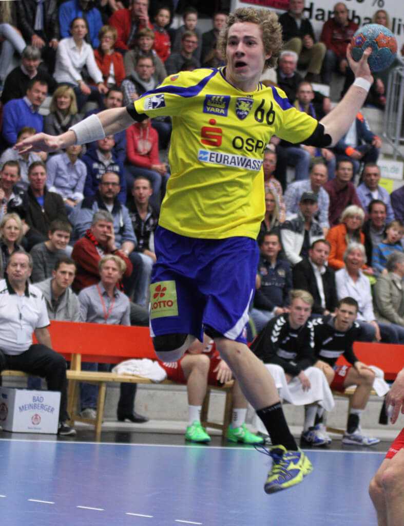 HC Empor Rostock: Julius Porath gehörte mit vier Treffern zu den besten Empor-Torschützen - Foto: HC Empor Rostock