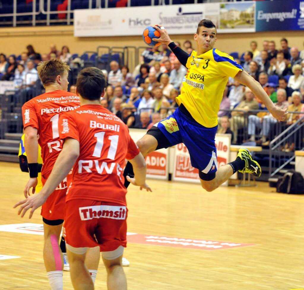HC Empor Rostock: Roman Becvar war mit sieben Treffern erfolgreichster Empor-Torschütze, gemeinsam mit Oliver Milde - Foto: Olaf Altermann