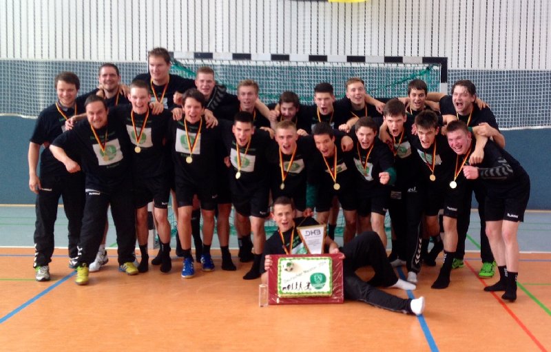 SC DHfK Leipzig - B-Jugend - Deutscher Meister 2014 - Foto: SC DHfK Leipzig