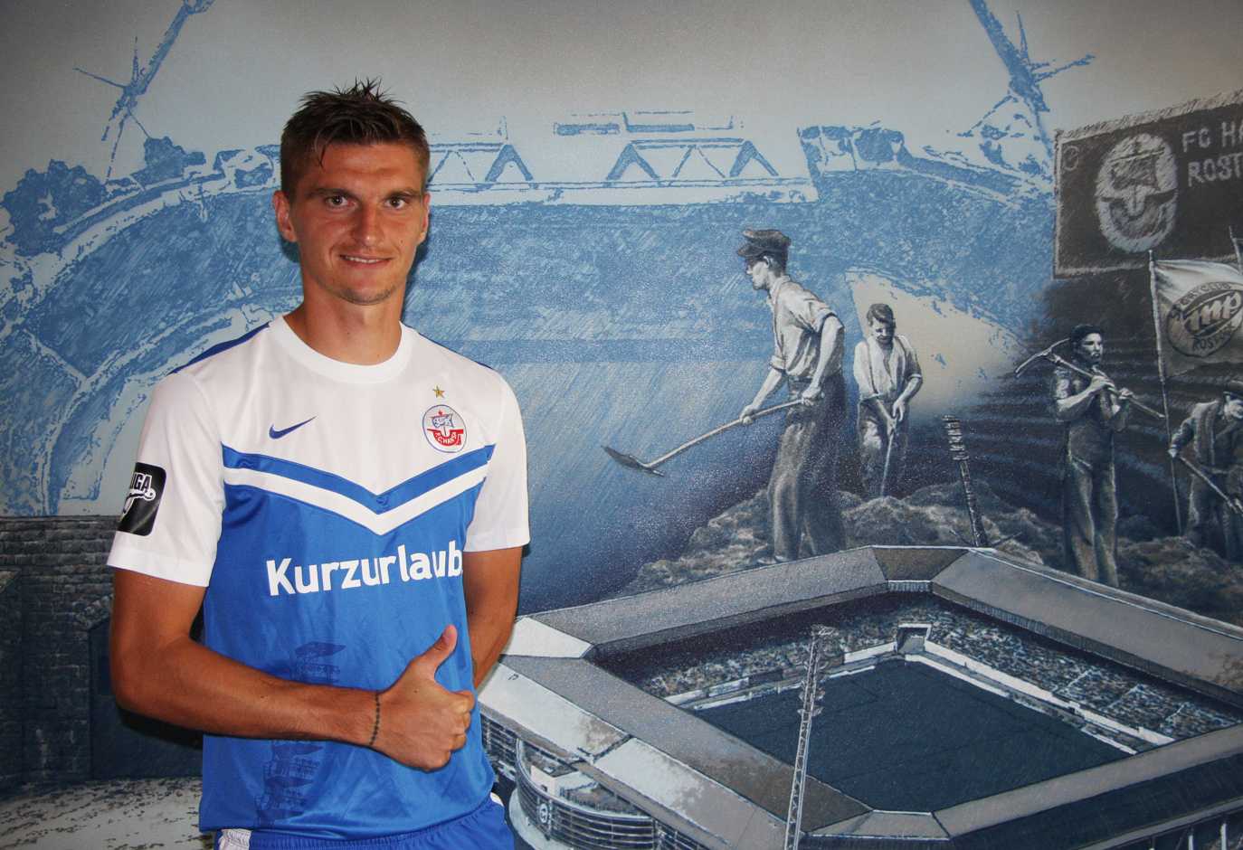 FC Hansa Rostock nimmt Innenverteidiger Jovan Vidović unter Vertrag - Foto: F.C. Hansa Rostock
