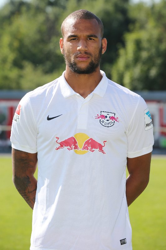 RB Leipzig: Terrence Boyd fällt mit Kreuzband-Anriss aus - Team photo shooting. Terrence Boyd (RB Leipzig). Photo: GEPA pictures/ Roger Petzsche