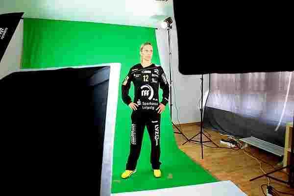 HC Leipzig: Fotoshooting - Foto: Sebastian Brauner, Sportsnine