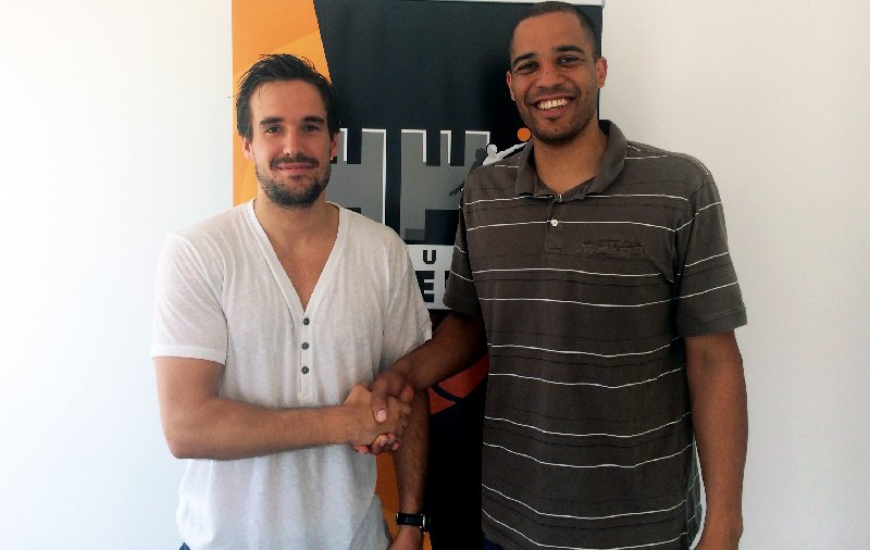 Hamburg Towers: Steffen Kiese kommt aus Stade - Steffen Kiese und Marvin Willoughby - Foto: Hamburg Towers