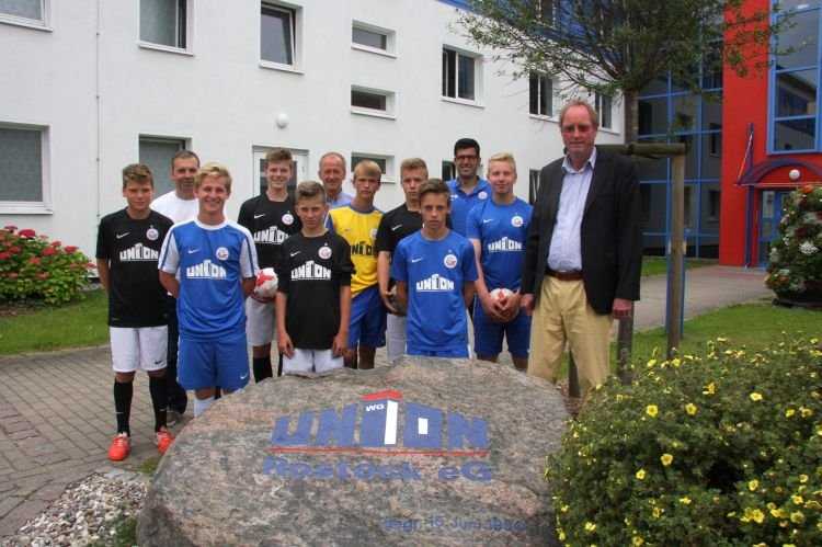 F.C. Hansa Rostock: WG UNION bleibt Trikotsponsor der Nachwuchsakademie - Foto: F.C. Hansa Rostock