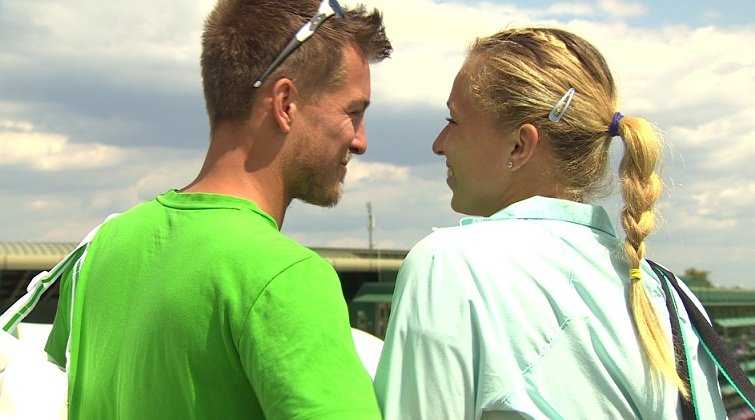 Martin Emmrich und Michaella Krajicek - CNN International „Open Court“: Novak Djokovic und die neuen Champions von Wimbledon - Foto: CNN International