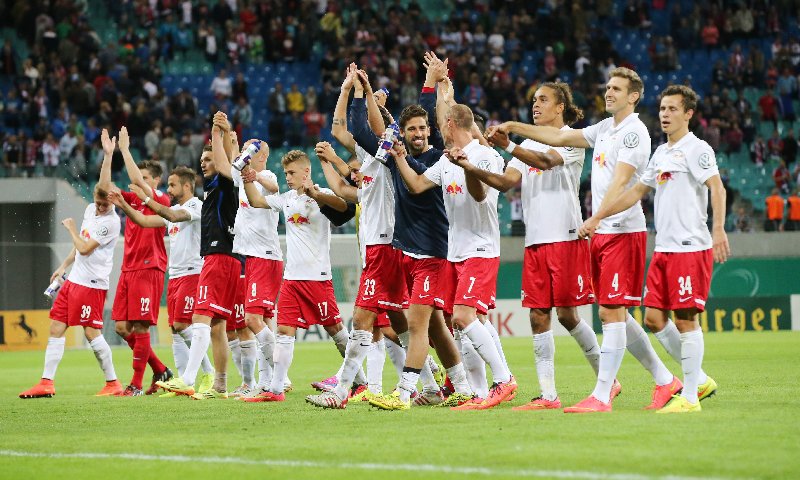 RB Leipzig im „Augenhöhespiel“ mit mentaler Siegerstärke zur DFB-Pokal-Überraschung gegen Erstligist Paderborn - RasenBallsport Leipzig vs. SC Paderborn 07. - Foto: GEPA pictures/Roger Petzsche