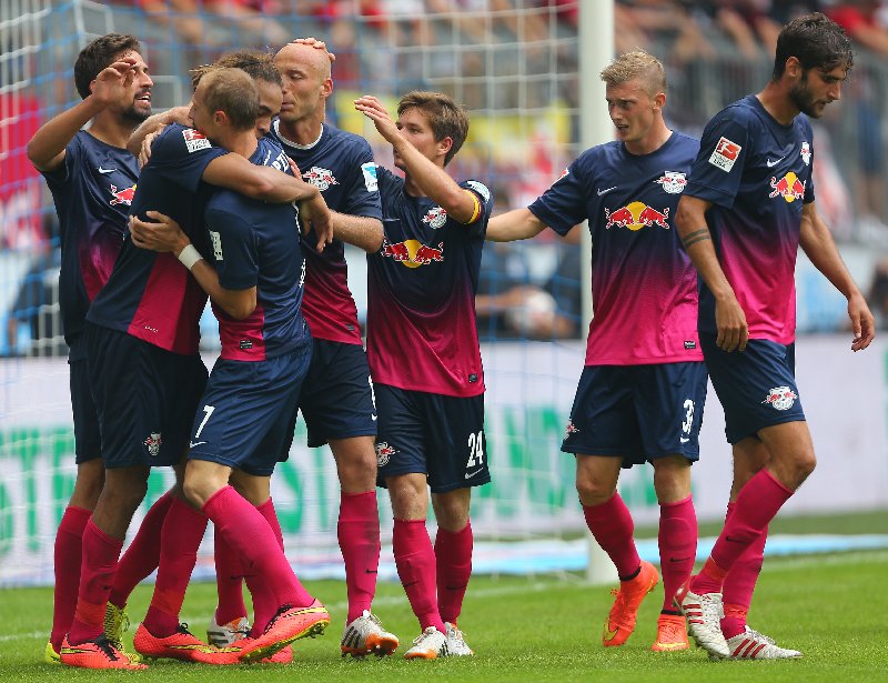 RB Leipzig mit Siegermentalität zur DFB-Pokal-Überraschung gegen Paderborn? - TSV 1860 Muenchen vs. RB Leipzig. - Foto: GEPA pictures/ Thomas Bachun