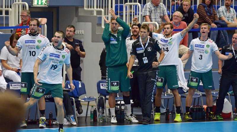 SC DHfK Leipzig mit Abwehrbollwerk zum Sieg über Essen - Foto: Rainer Justen
