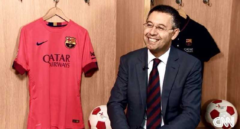 CNN International: Josep Maria Bartomeu, Präsident FC Barcelona, über Lionel Messi, Neymar und Luis Suarez im Interview mit Amanda Davies - Foto: CNN International