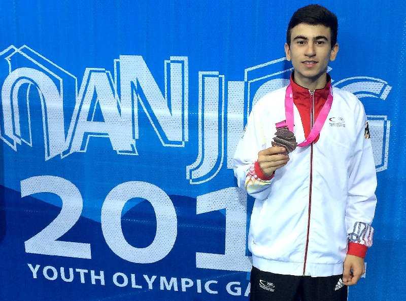 Olympische Jugendspiele Nanjing 2014: Daniel Chiovetta holt Bronze im Taekwondo - Daniel Chiovetta gewann Bronze im Taekwondo - Foto: DOSB
