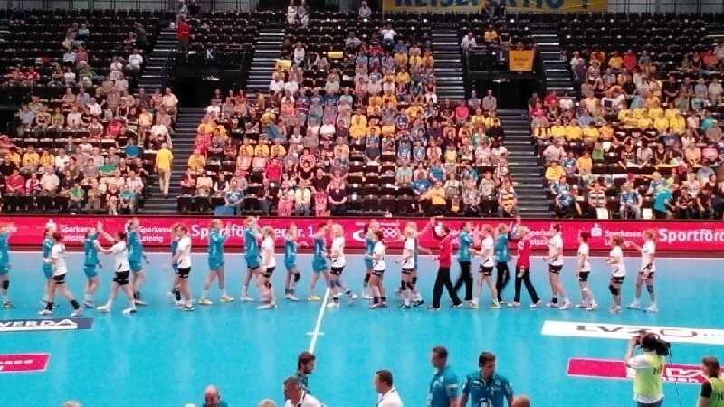 Champions-League-Qualifikation: HC Leipzig und FTC Budapest im Finale nach Siegen mit Klassenunterschieden - HC Leipzig (GER) vs. BNTU-BelAZ Minsk (BLR) - Foto: SPORT4Final 