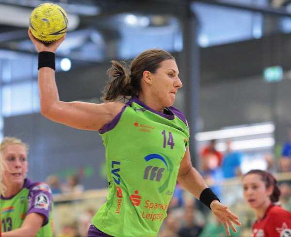 HC Leipzig mit Pflichtsieg gegen Trier im „Schweinespiel“ vor der Champions-League-Qualifikation - Karolina Kudlacz - Foto: Sebastian Brauner, Sportsnine