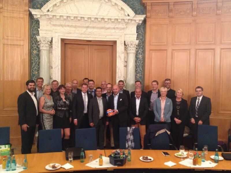 SC DHfK Leipzig: Aufstiegs-Aufwind - Deutsche Bank wird Silbersponsor -  Wirtschaftsrat SC DHfK Leipzig - Foto: SC DHfK Leipzig