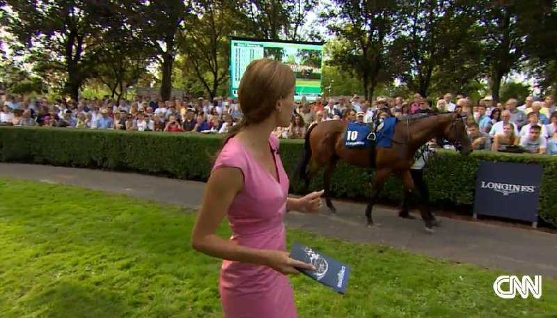 CNN „Winning Post“: Großer Preis von Baden - Francesca Cumani - Foto: CNN International "Winning Post"